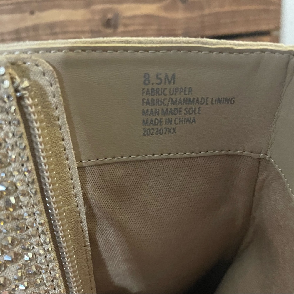 Silver Rhinestone Boots - Picture 5 of 6